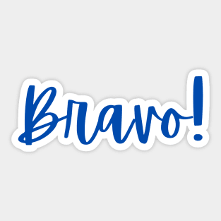 Bravo! Sticker